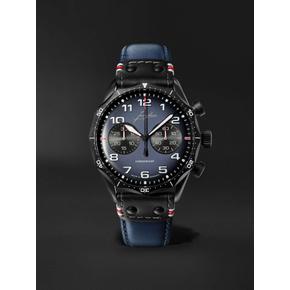 [해외배송] MEISTER PILOT CHRONOSCOPE 리미티드 에디션 오토매틱 433MM DLCCOATED B0080859665