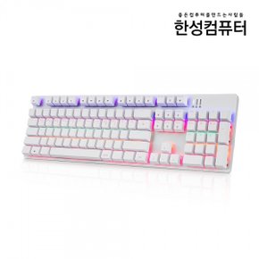 한성 MKF30S PLUS RAINBOW 기계식 (화이트, 청축)