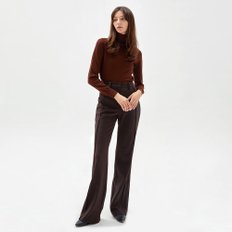 LINED BOOTS CUT TROUSERS BROWN