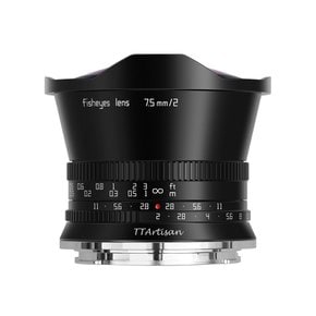 TTArtisan 7.5mm F2.0 니콘 Z마운트 어안렌즈 블랙