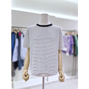 잔잔 스팽글 스트라이프 반팔티셔츠 색상 택1 SH06TS501