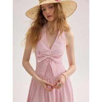 신스덴 비비드 스트라이프 롱원피스