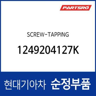 현대모비스 스쿠류-태핑 (1249204127K) 올 뉴 아반떼 (CN7), 올뉴 i30 (GD), 올 뉴 아반떼N (CN7), 벨로스터 N, 쏘나타 DN8, 쏘나타 DN8 하이브리드, 더 올 뉴 벨로스터 (JS), 제네시스 더올뉴 G80 (3RG3) EV, 제네시스 더올뉴 G80 (RG3), 아반떼MD, 더 뉴