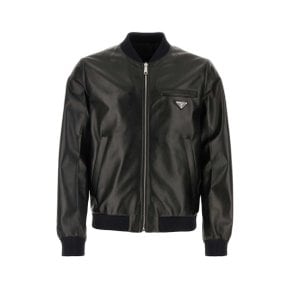 [프라다] Leather Jacket UPW280SOOO038 F0002 Black