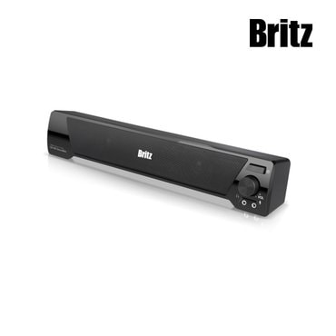 브리츠 BA-R9 SoundBar/사운드바/헤드폰단자/마이크단자/USB전원공급/모니터스피커/PC스피커