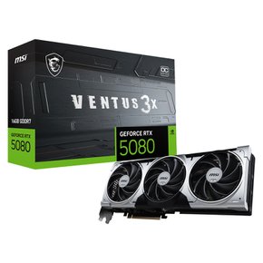 지포스 RTX 5080 벤투스 3X OC 플러스 D7 16GB (정품)