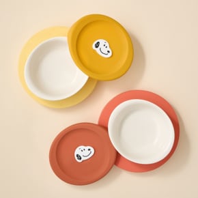 스누피 바로한끼 도자기 밥용기 2P 세트