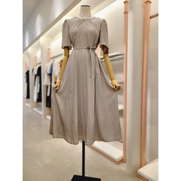 [여주점] 여성 브이넥 벨티드 원피스 (ITP5WOP850A)