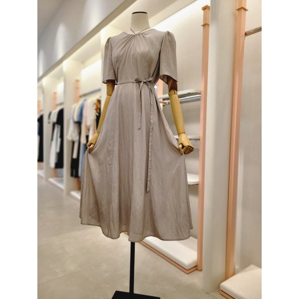 [여주점] 여성 브이넥 벨티드 원피스 (ITP5WOP850A)