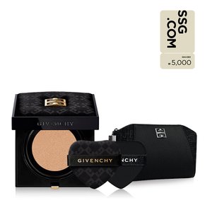 [상품권5천원] 꾸뛰르 캡슐 컬렉션 쿠션 세트 (+아이코닉 블랙 파우치+하트 퍼프 1개 증정)