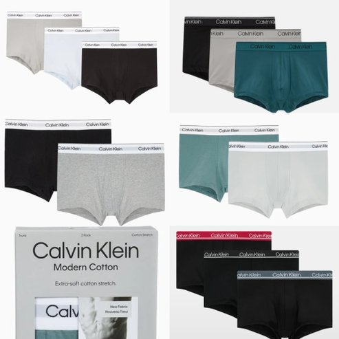 Calvin Klein Underwear 본사정품  CK 남성 드로즈  특가 5종 택 1