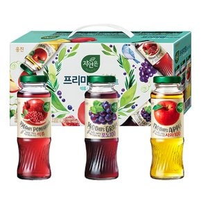자연은 프리미엄 음료세트 180ml x 48병 석류 포도 사과