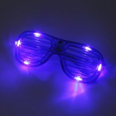 LED 셔터 쉐이드 안경 (블루)