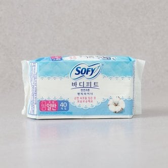 엘지생활건강 쏘피 천연코튼 라이너 일반 무향 40P