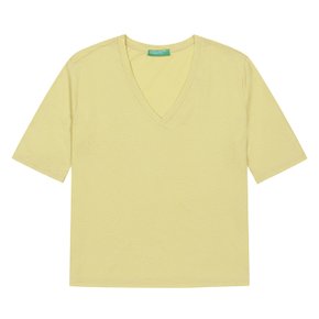 V-neck t-shirt_3D8FD40193Z6