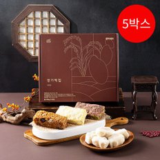 [서울 3대 떡집] 경기떡집 찰떡세트 720g (90g x 8개입) x 5박스 [소비기한 :2025-01-24]