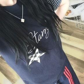 별 스타 패치 자수 데일리 나그랑 반팔 티셔츠3color