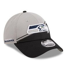 [해외] 1099156 NFL [시애틀 시호크스] 2023 Sideline 9FORTY Hat Gray/Black