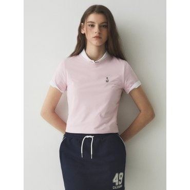 후아유 Steve Crop T-Shirt WHRAE3723F