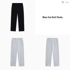 바이어스 컷 니트 팬츠 여성용 940461 - 01 02 Bias Cut Knit Pants