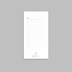 Signature memo pad - Check list 시그니처 메모패드 - 체크리스트