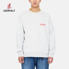 [공식] 그라미치 PRESERVE IT 스웨트 맨투맨 Grey Heather