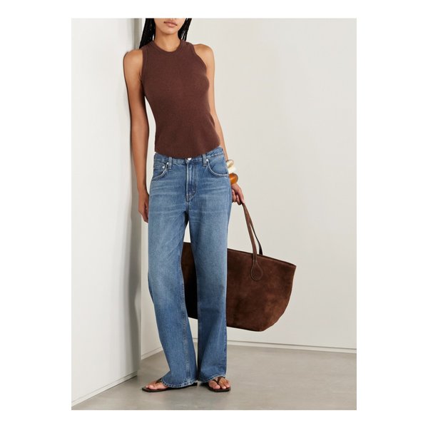 린즈 로우라이즈 스트레이트 진 미드 데님 46376663162899762