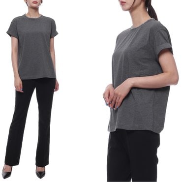 브루넬로쿠치넬리 24FW 여성 모닐리 포인트 반팔티셔츠 (MPT18BD200 C080 24F)