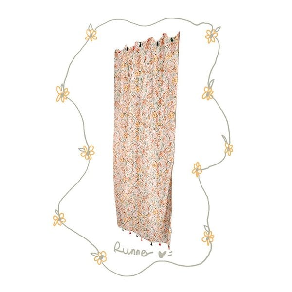 아트 플라워 다용도 러너 바란스 러너