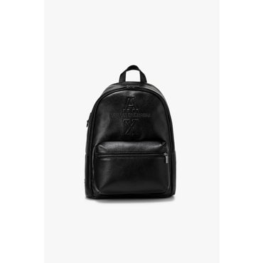 ARMANI EXCHANGE AX남성 엠보싱 로고 그레이니 백팩A414370003 블랙