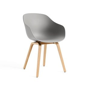 [예약] 헤이 HAY About A Chair 222 어바웃 어 체어 222 콘크리트 그레이/워터 베이스래커드오크