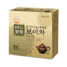 차 중국차 전통차 숙차 대용량보이차 다농원 100티백