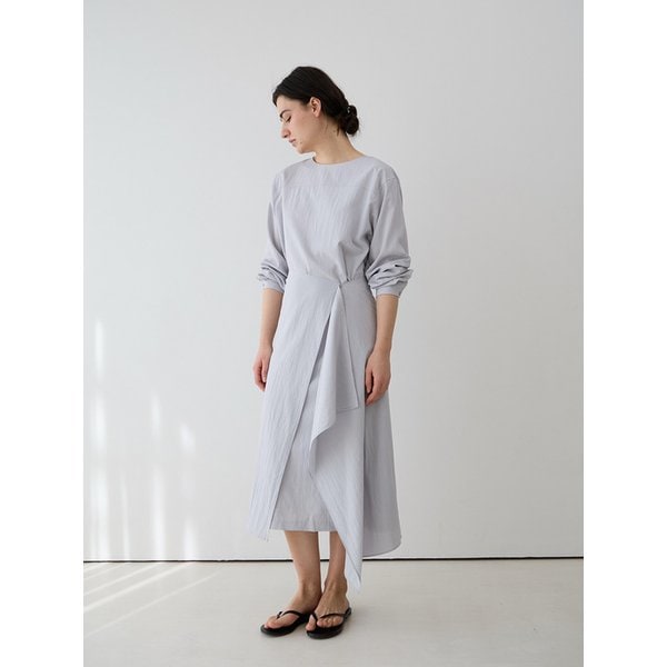 요크 랩 원피스_Sky blue