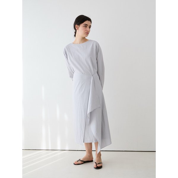 요크 랩 원피스_Sky blue