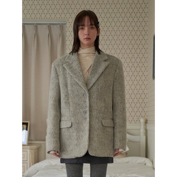 WOOL BLAZER COAT_GREY