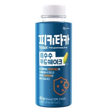 청정원 PIKITAKA 옥수수 푸드쉐이크 40g(1개)