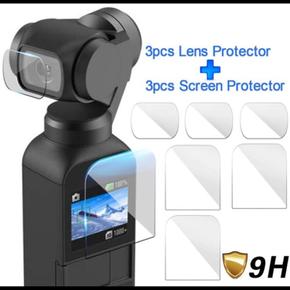 오즈모포켓 DJI Osmo 포켓 스크린 프로텍터 액세서리 렌즈 보호 필름 짐벌 커버 액세서리 DJI Osmo 포켓용