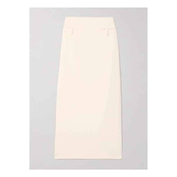 스타우드 스미스 크레이프 미디 스커트 에크루 1647597355609119
