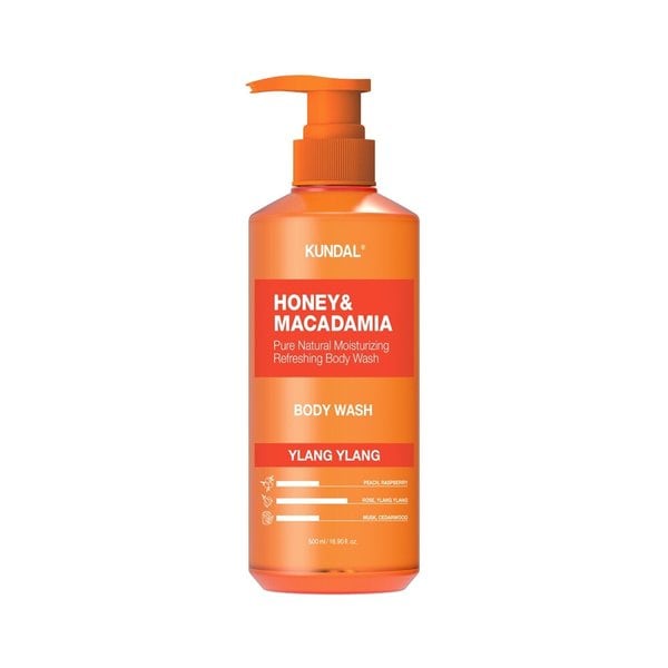 허니 앤 마카다미아 퓨어 바디워시 일랑일랑 500ml x1개