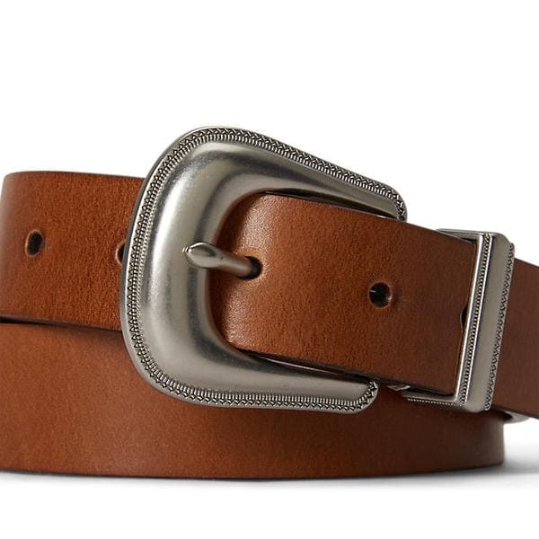 남성 레더 웨스턴 벨트(MAPOBLT0F320327270)