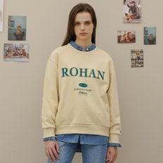 Charlesderohan embroidery sweat shirt_Yellow