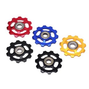 MTB 알루미늄 합금 자전거 베어링 자키 휠 후방 변속기 풀리 야외 부품 11T 2