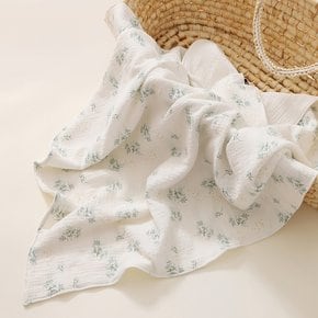 투클로버 햇살토닥 순면 아기 블랭킷 신생아 여름 낮잠 이블 거즈 속싸개 100x100cm