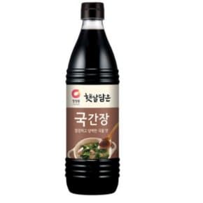 청정원 햇살담은 자연숙성 국간장, 500ml, 6개