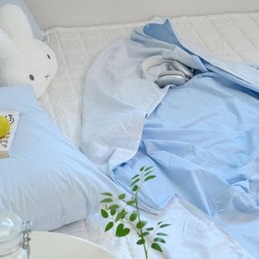 1+1 리빙홈 고밀도 60수 호텔 듀라론 냉감 자루식 베개커버 50x70