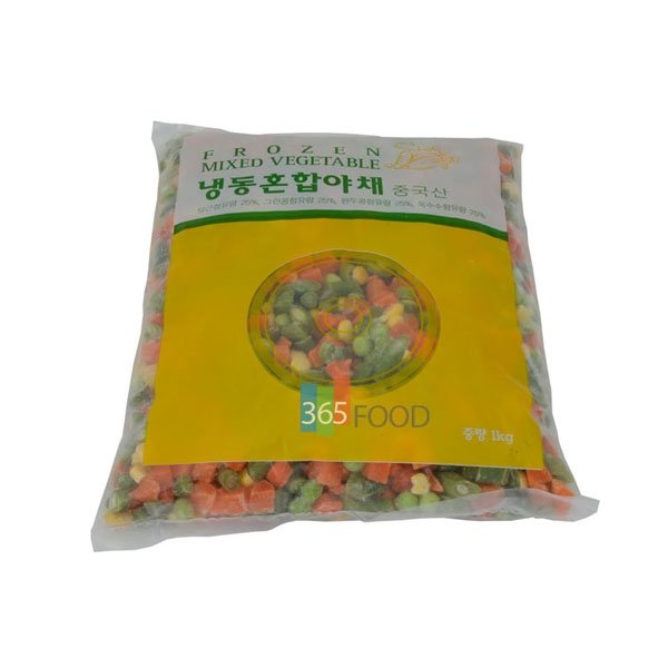 랜시 혼합야채 1kg X ( 2매입 )