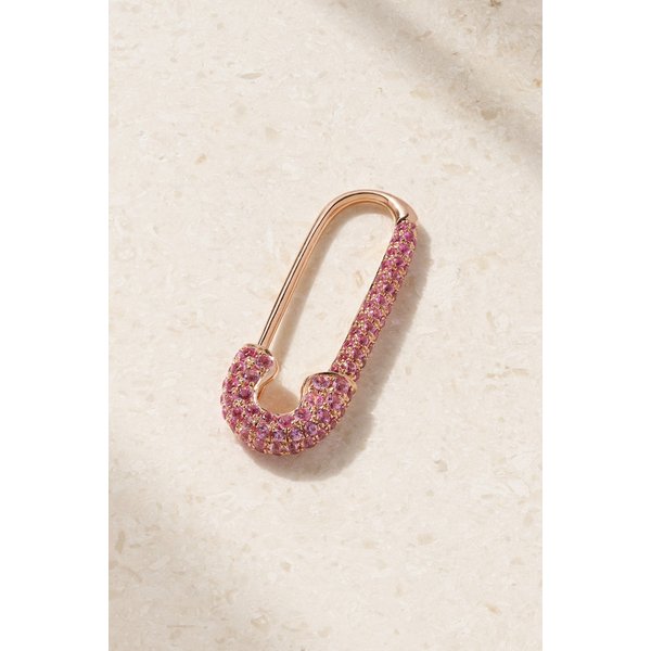 아니타 코 세이프 핀 18k 로즈 골드 사파이어 이어링 20346390235880945