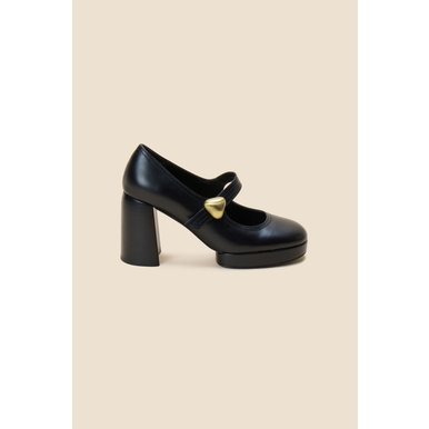 Chalk pumps(black) DG1BA24504BLK