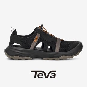 TEVA[테바] 인도어, 아웃도어 겸용 트래블 샌들 STVM2414357-BLK Outflow CT