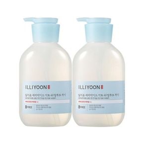 일리윤 세라마이드 아토6.0 탑투토워시 500ml x 2개